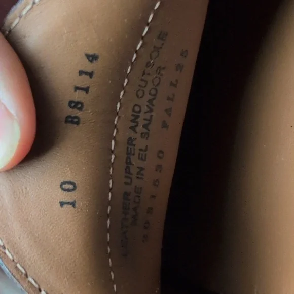 J Crew Factory Men's Penny loafers BS114 Size 10 Whiskey Brown - Picture 11 of 12